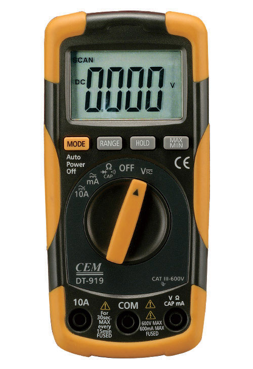 便攜式數(shù)字萬用表DT-919